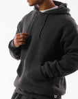 Russell Athletic Australia Unisex Dri-Power® Hoodie - Black Heather True Since 1902