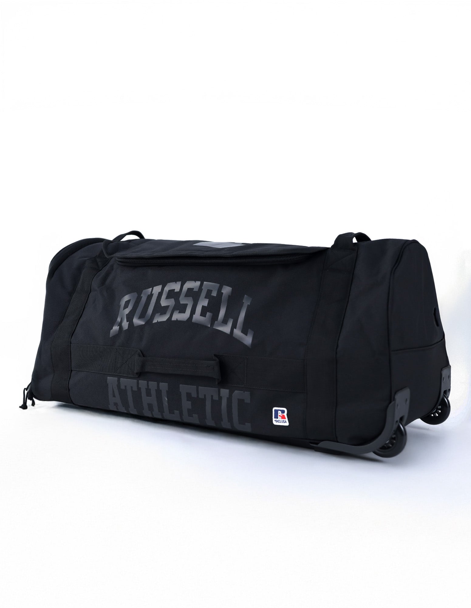 Barrel Wheelie Travel Bag - Black