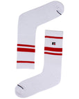 Russell Athletic Australia Kentucky Winter Socks - White/Red True Since 1902