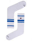 Kentucky Winter Socks - White/Neptune