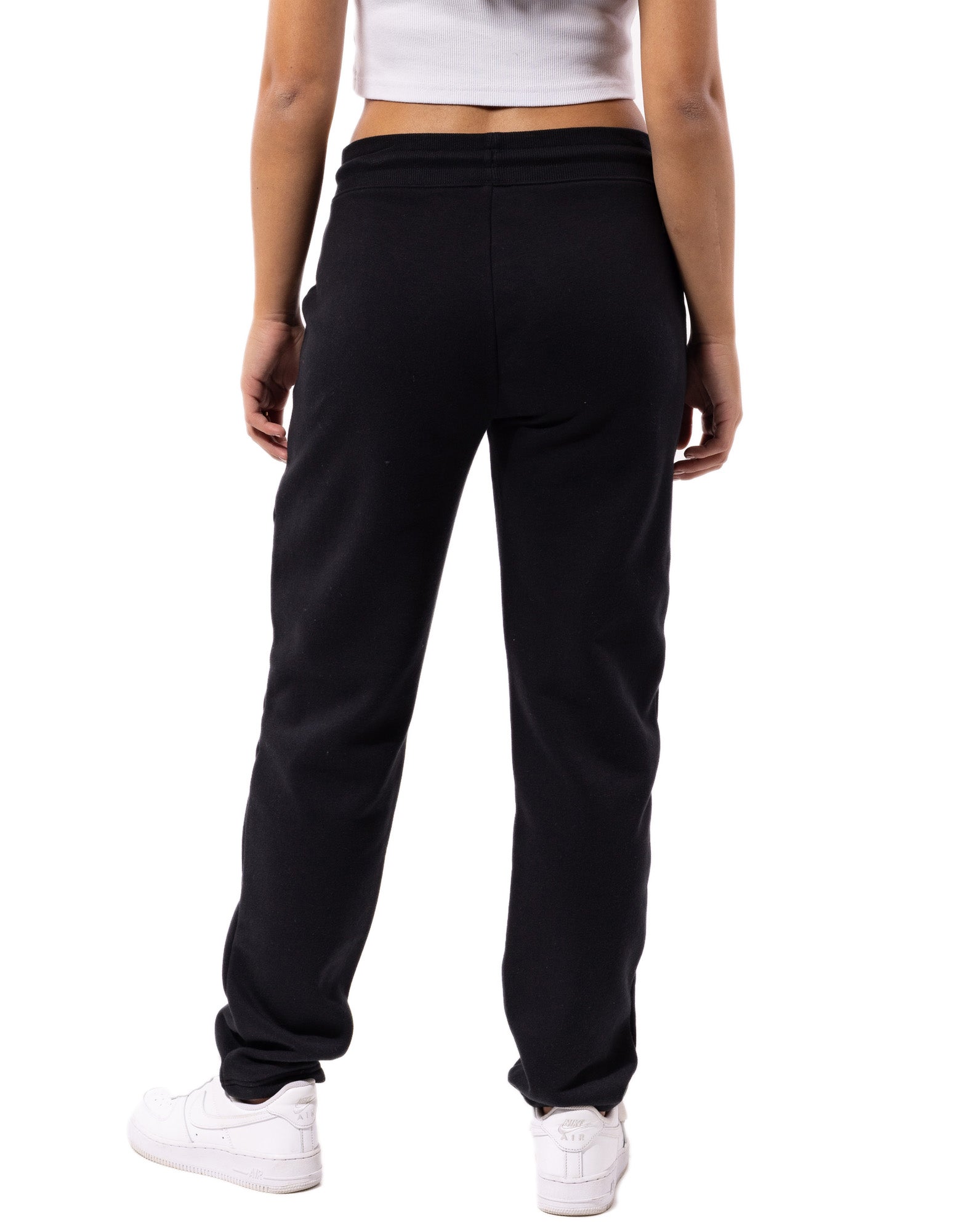 Russell Athletic Australia Women's Originals Small Arch Open Leg Track Pant - Black True Since 1902