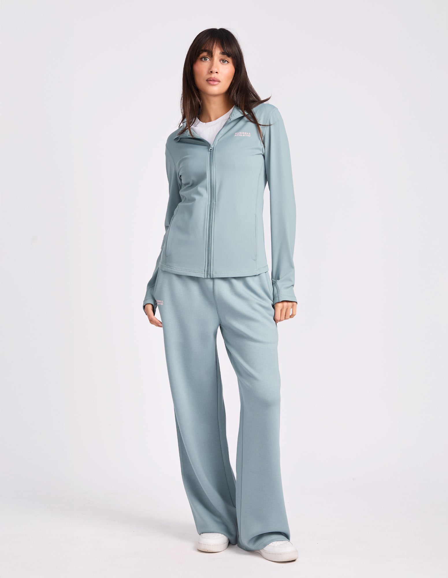 Russell Athletic Australia Miranda Zip Thru Women's Jacket - Foam Green True Since 1902