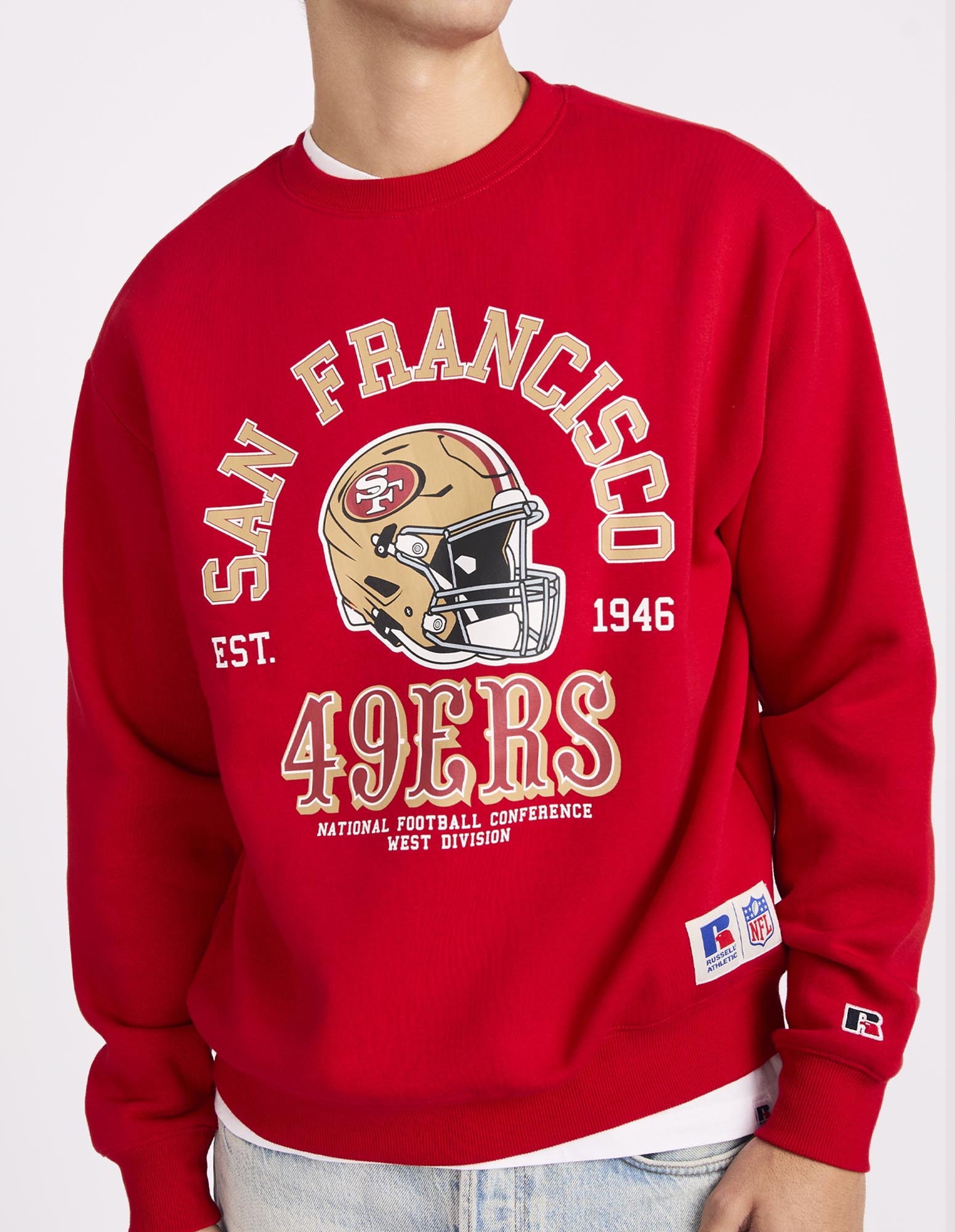 NFL San Francisco 49ers Unisex Crew Sweat