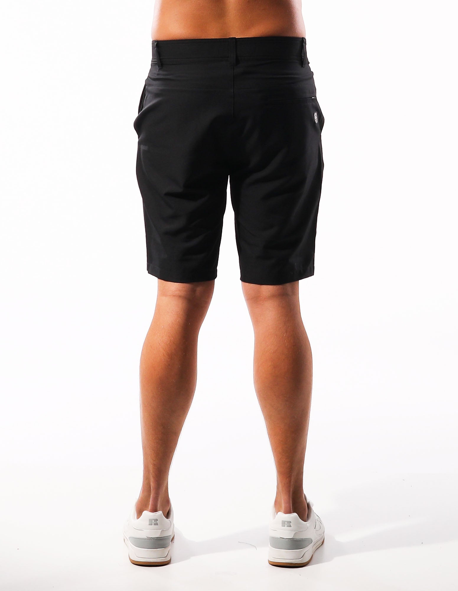 Russell Athletic Australia Men's Active Stretch Chino Short - Black True Since 1902