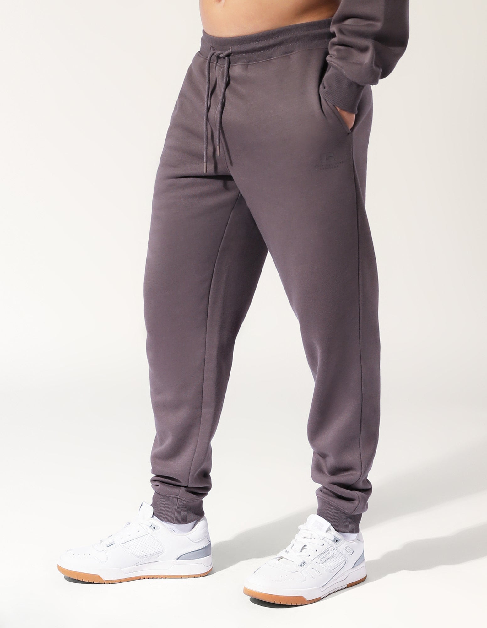 Brooklyn Cuffed Men's Track Pants - Peat