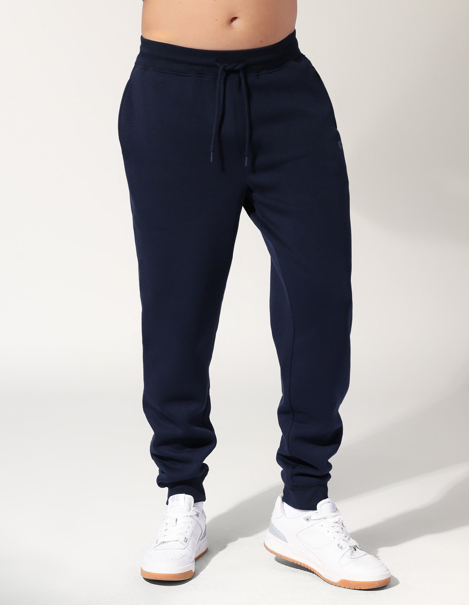 Brooklyn Cuffed Men's Trackpant - Michigan Navy