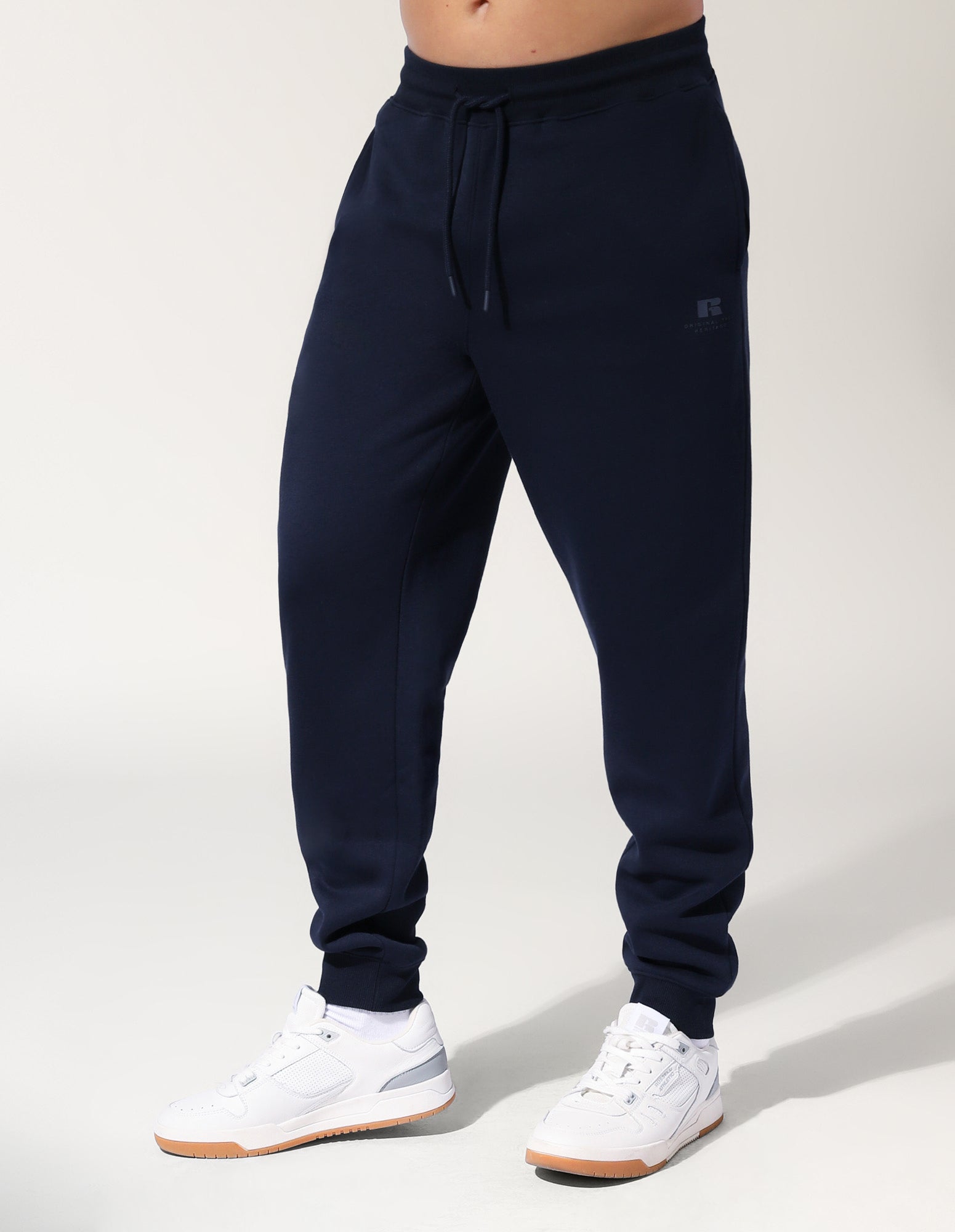 Brooklyn Cuffed Men's Trackpant - Michigan Navy