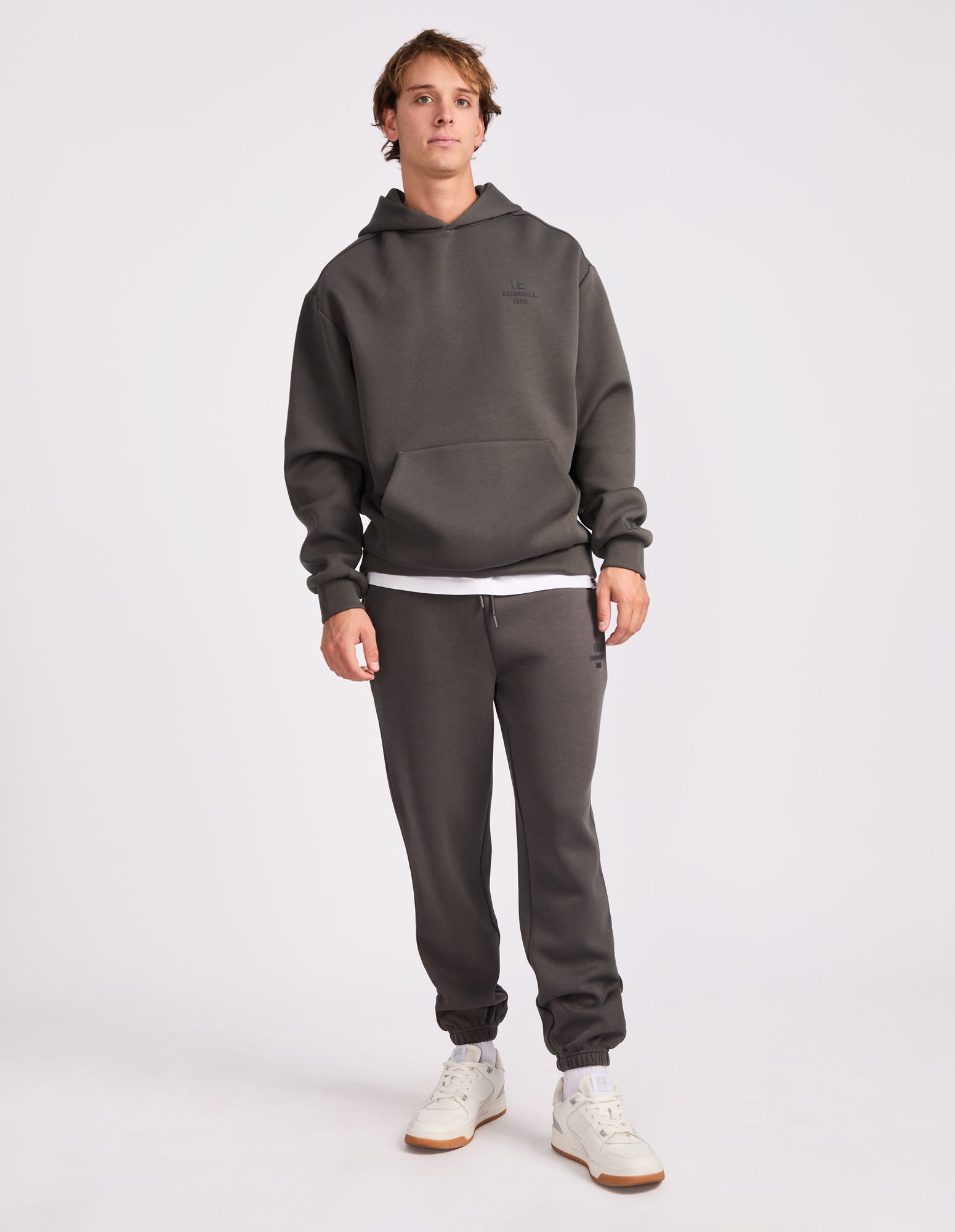 Men's R Tech Leisure Cuffed Track Pants - Iron