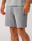 R Tech Leisure Mens Track Short - Ash