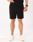 Russell Athletic Australia Men's R Tech Leisure Track Short - Black True Since 1902