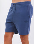 R Tech Leisure Mens Track Short - Denim blue