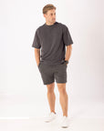 Russell Athletic Australia Men's R Tech Leisure Track Short - Iron True Since 1902