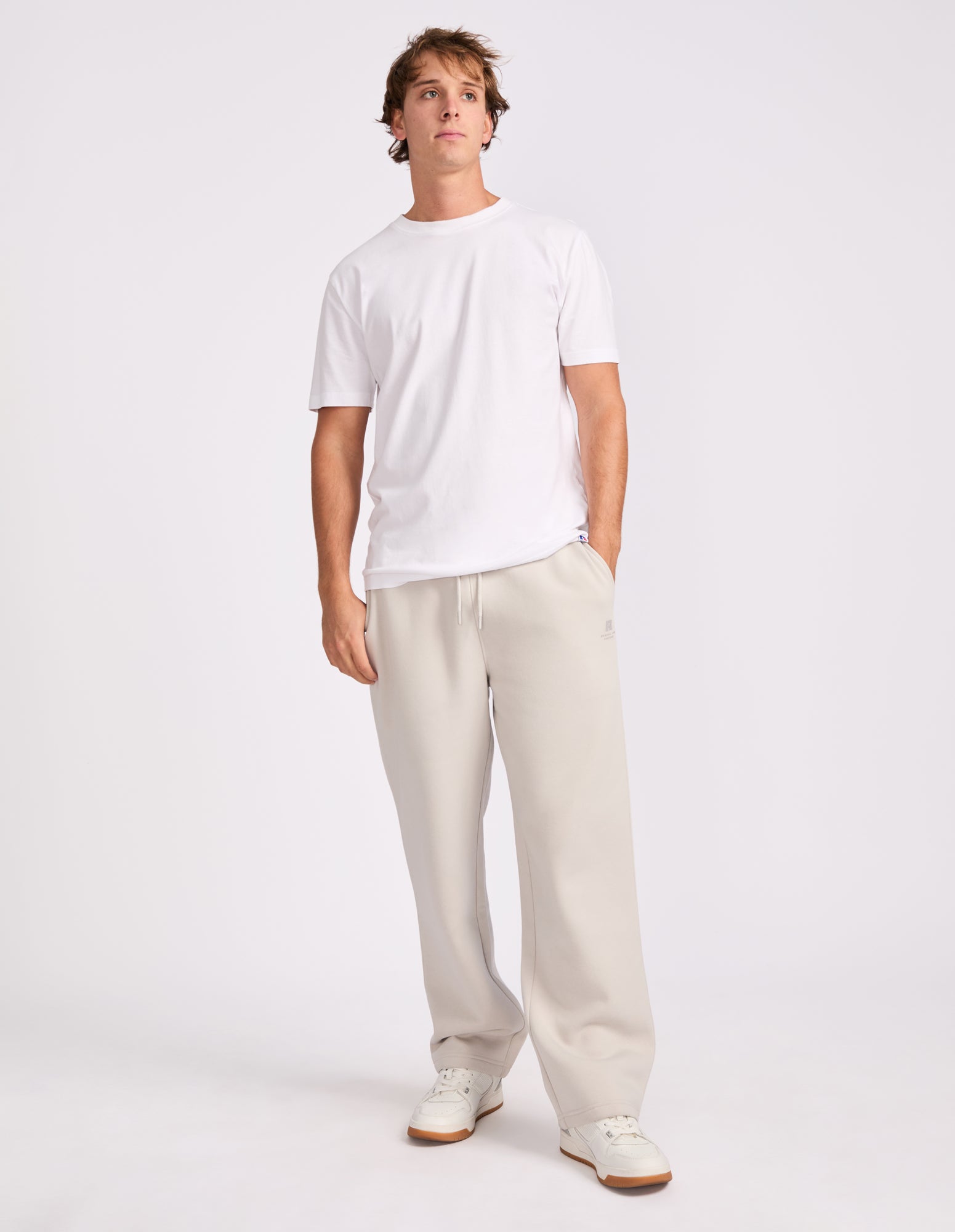 Brooklyn Straight Leg Mens Trackpant - Antarctica