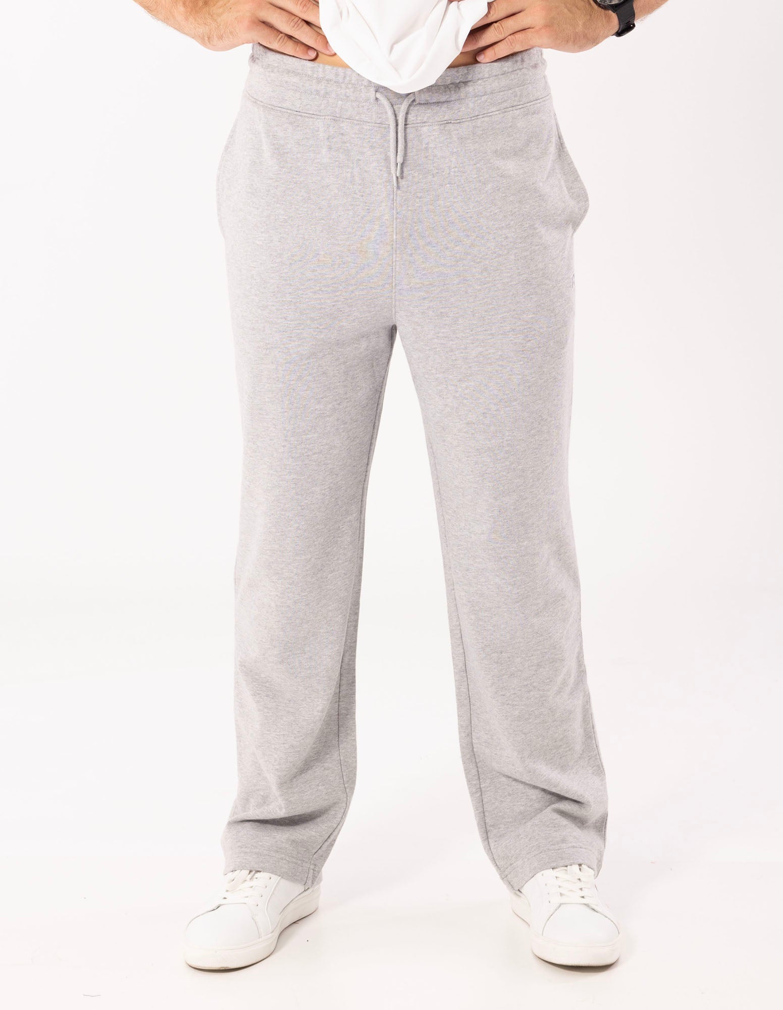 Russell Athletic Australia Men's R Logo Straight Leg Trackpant - Grey Marle True Since 1902