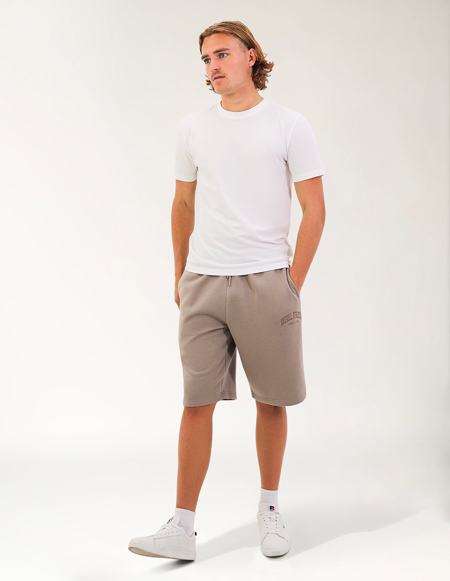 Big Arch Baggy Men's Trackshort - Driftwood
