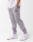 Russell Athletic Australia Men's Originals Big Arch Unbrushed Cuffed Track Pants - Grey Marle True Since 1902