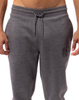 Men's Corp Inlay Logo Track Pants - Oxford Grey - Image 