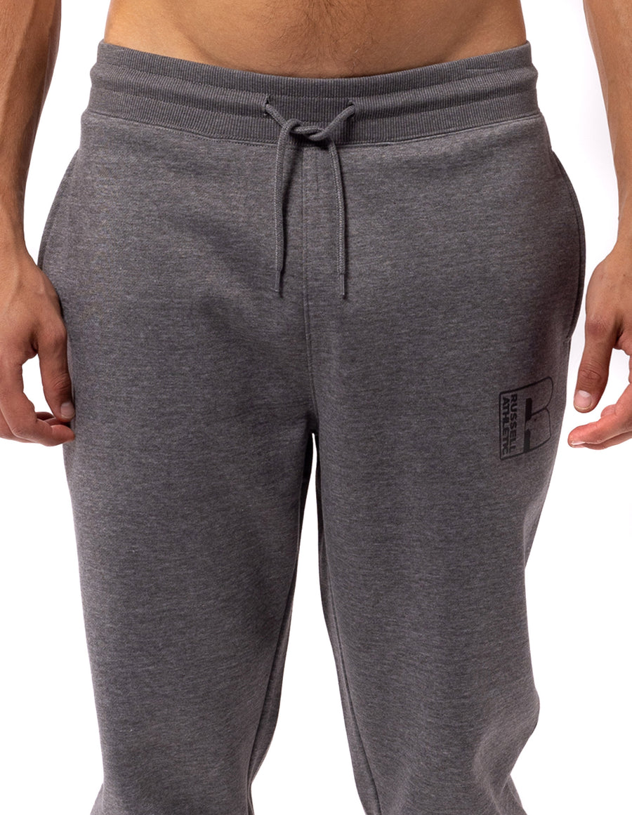 Men's Corp Inlay Logo Track Pants - Oxford Grey - Image #5