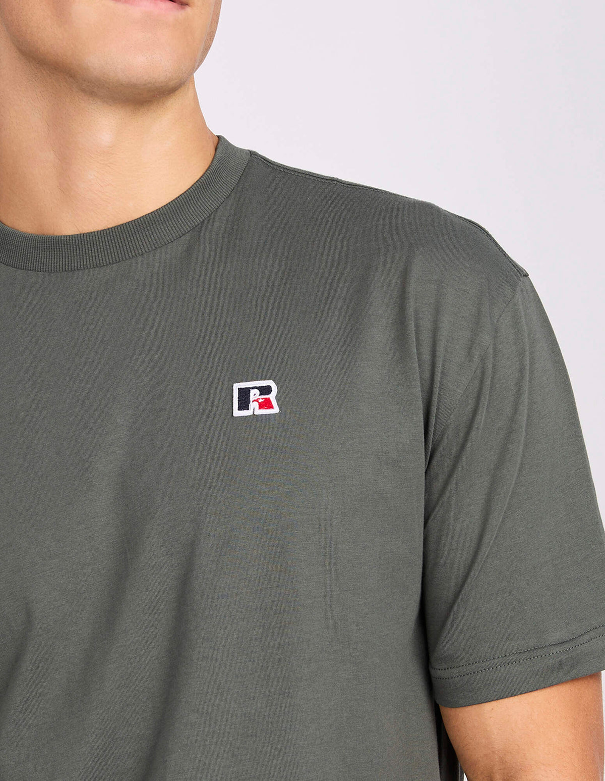 Russell Athletic Men's Oversize Tee R Logo