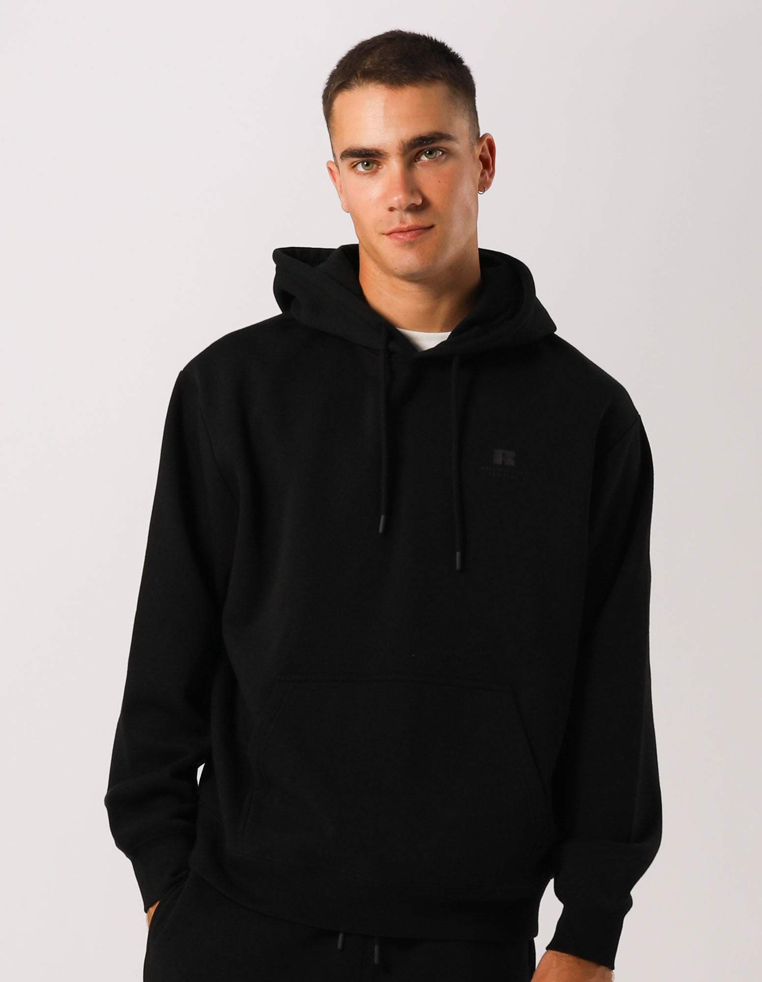 Russell Athletic Australia Men's Brooklyn Hoodie - Black True Since 1902