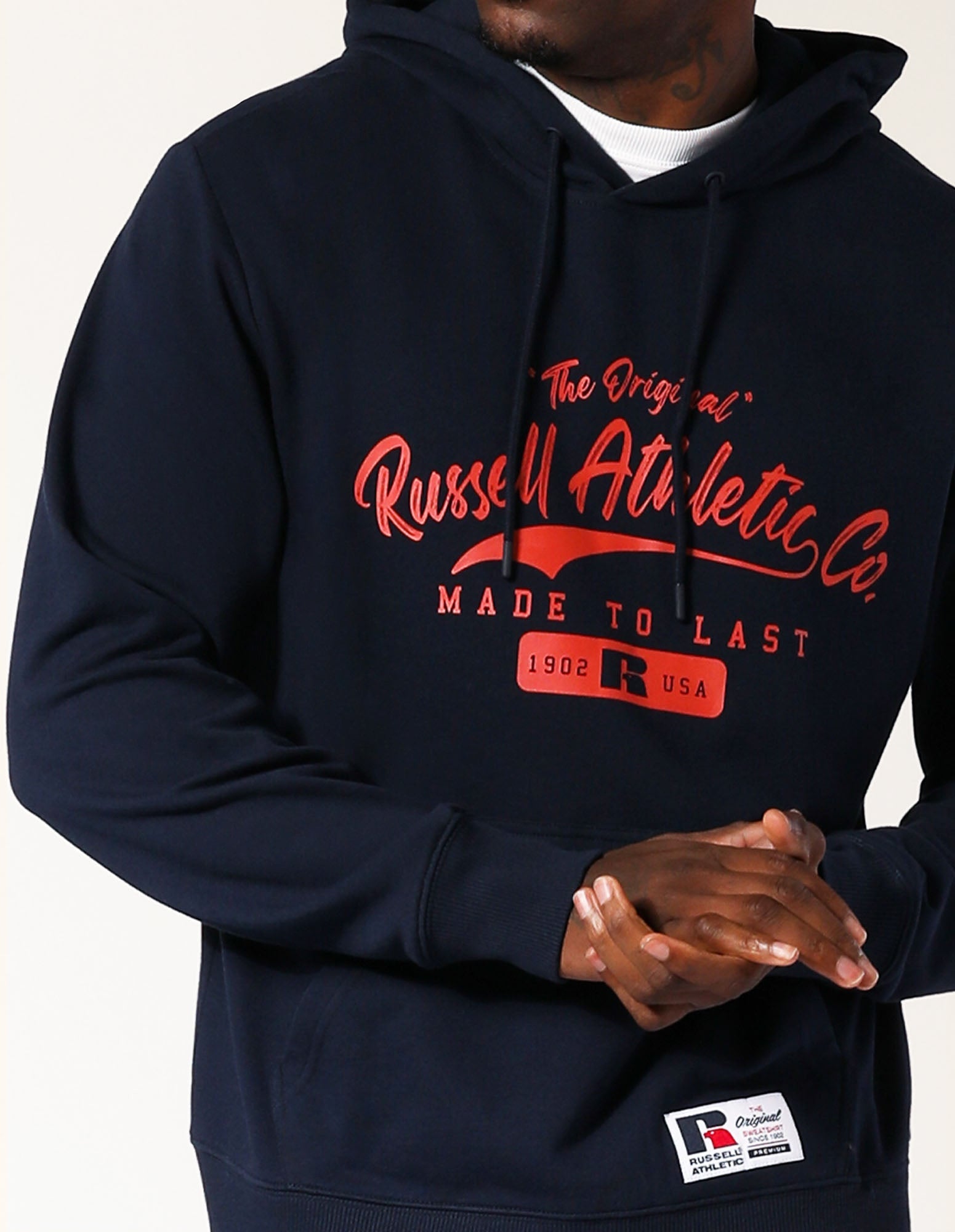 Russell Athletic Australia The Original Men's Hoodie - Michigan Navy True Since 1902