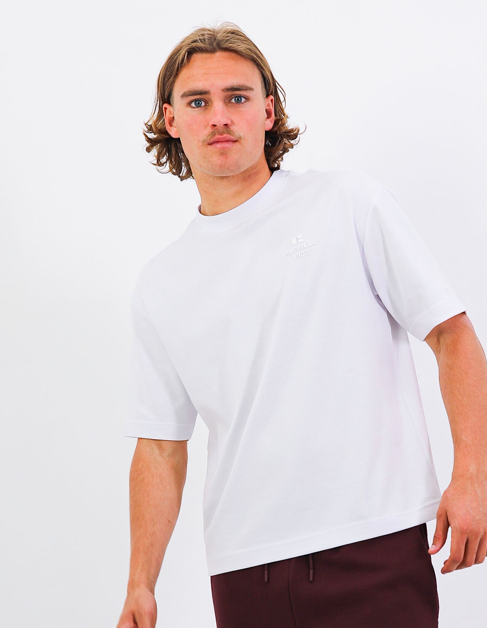 R Tech Leisure Mens Tee – White