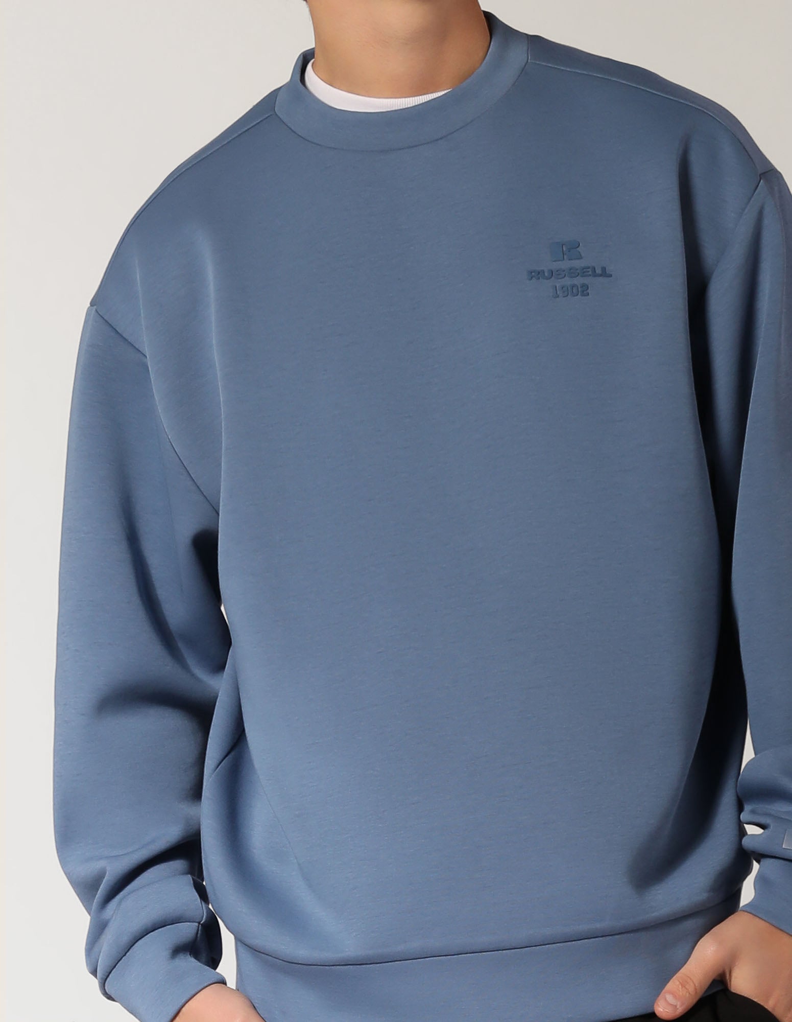 R Tech Leisure Men's Crew - Blue Mirage