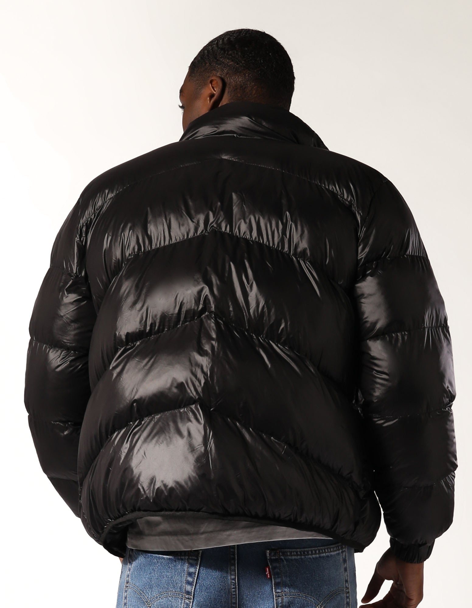 Men's Black Puffer Jacket