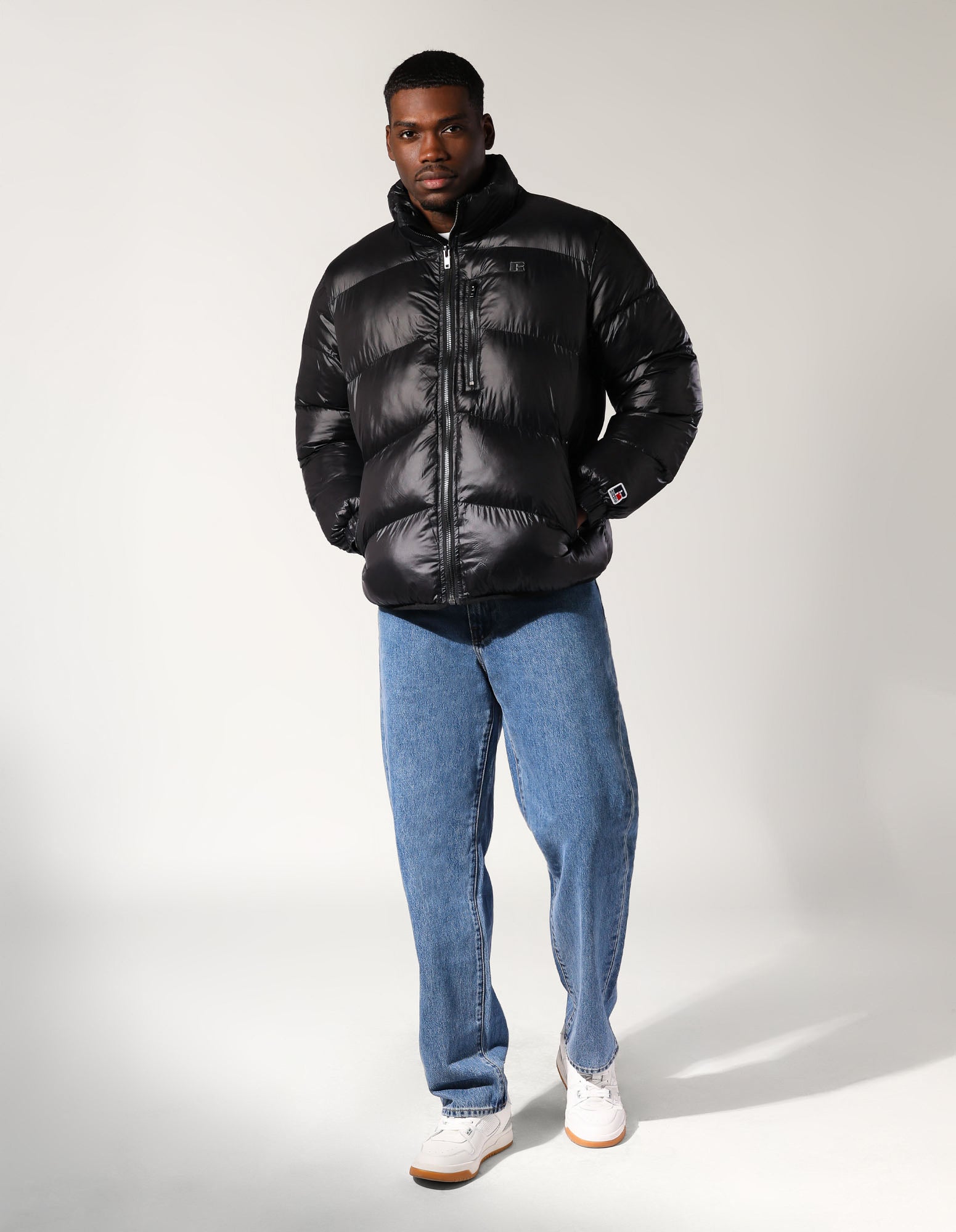 Men's Black Puffer Jacket