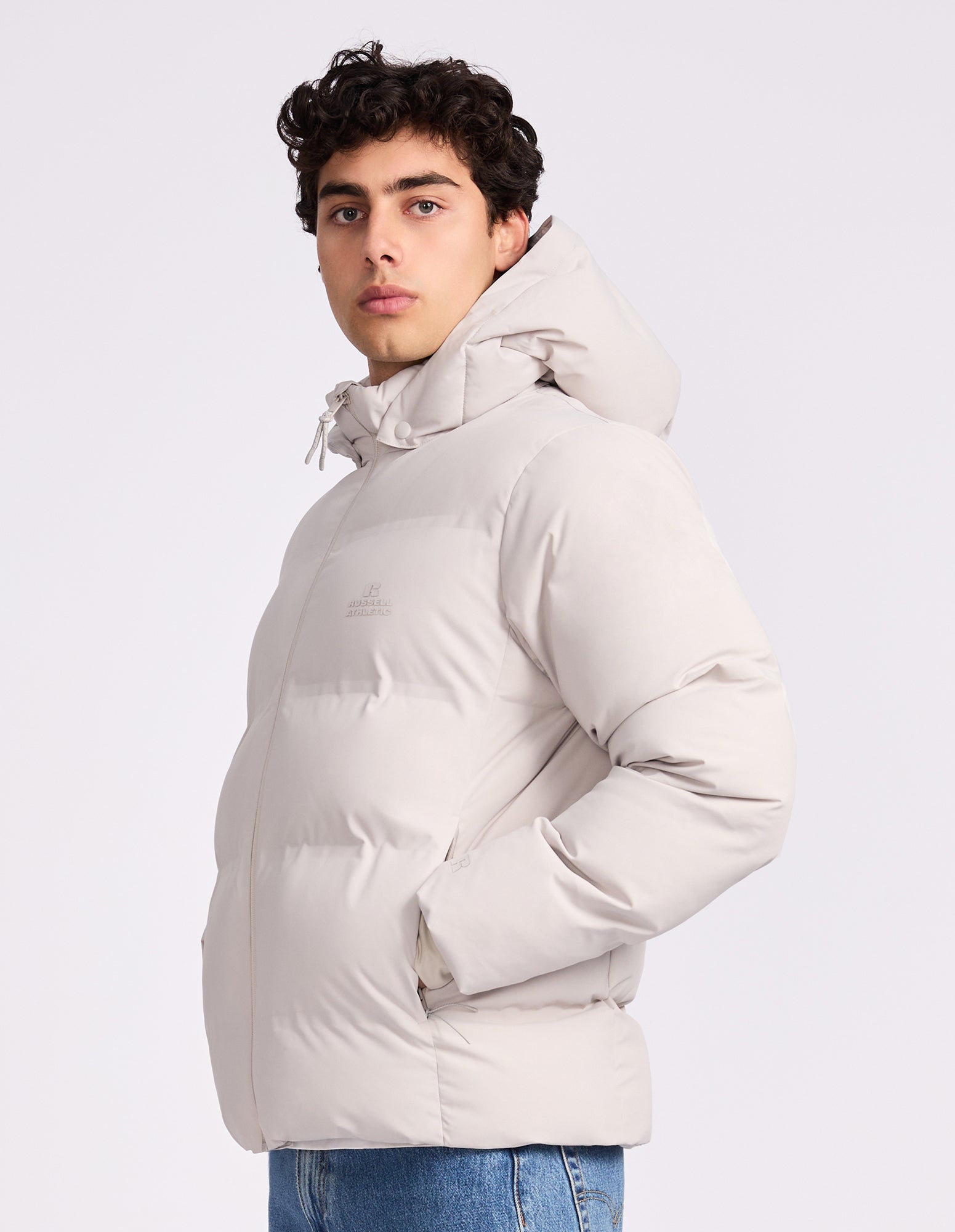 Bronx Mens Puffer Jacket - Antarctica