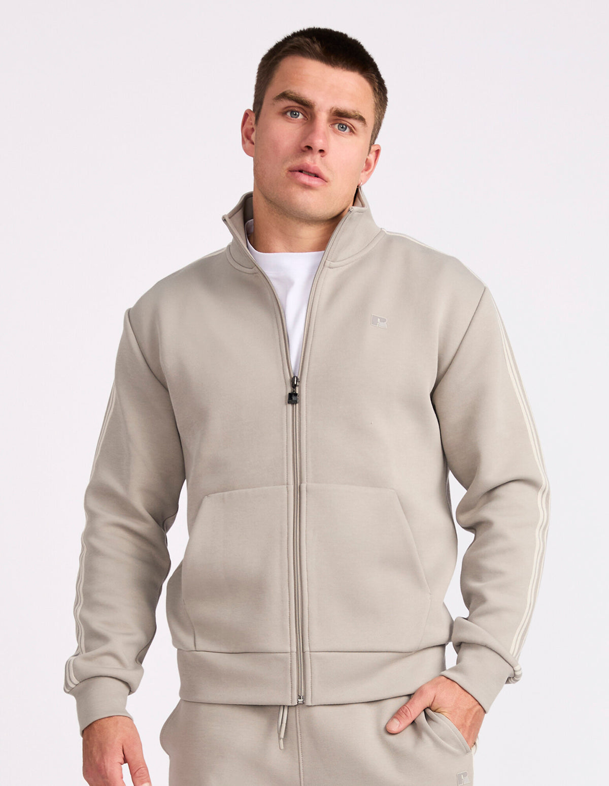 Russell Athletic Superstripe Zip Through Men's Jacket
