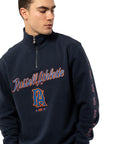 Russell Athletic Australia Men's Strike Out 1/4 Zip Top - Michigan Navy 