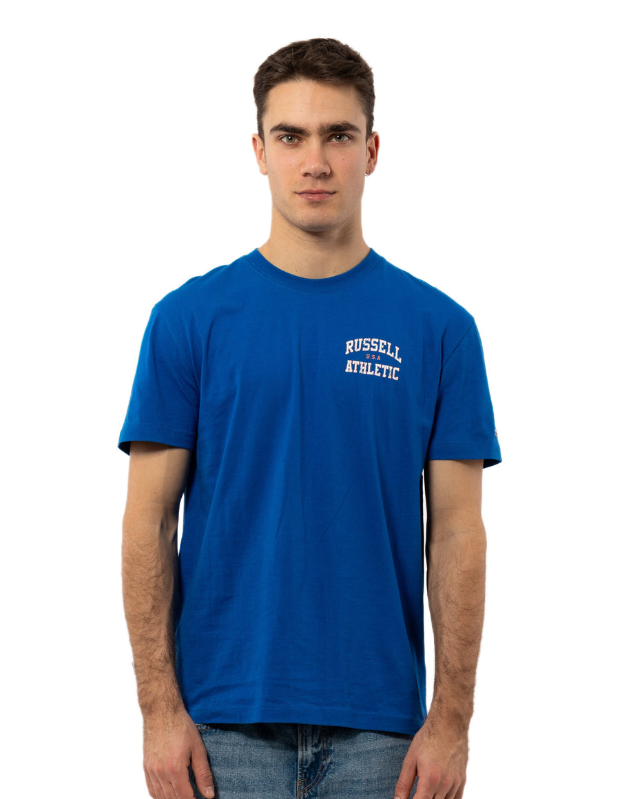 Russell Athletic Australia Men's Vintage Arch Tee - Pacific # 1