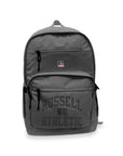 Russell Athletic Australia Eagle Arch Logo Back Pack - Black True Since 1902
