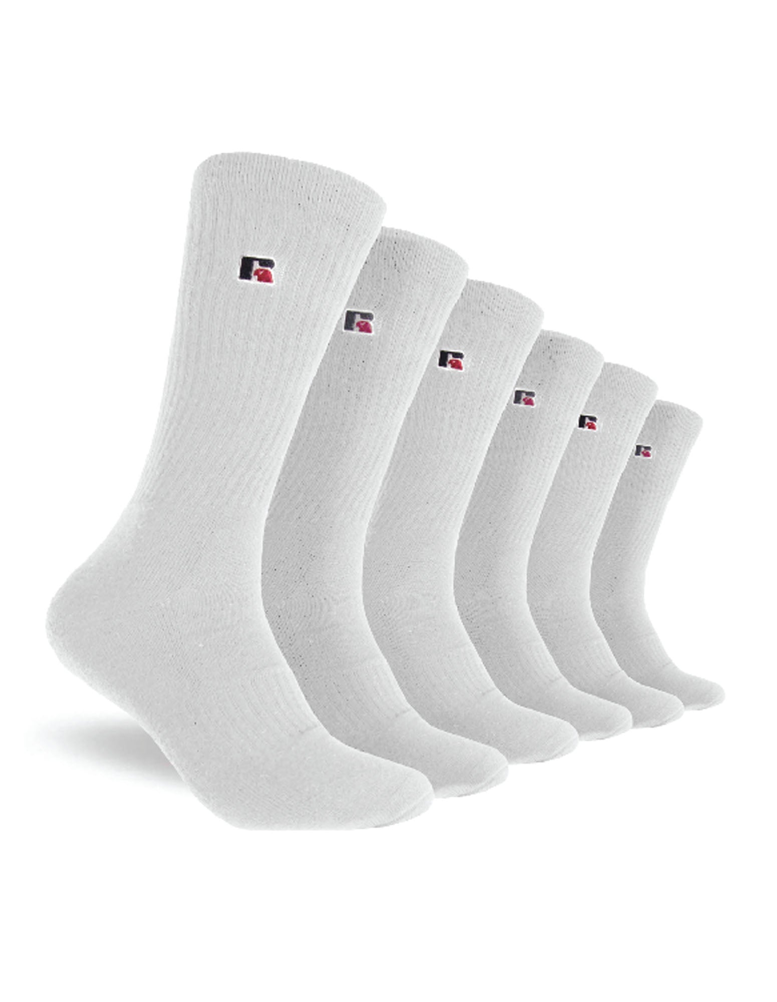Russell Athletic Australia Essential Crew 3 Pack - White True Since 1902