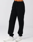 Russell Athletic Australia Women's R Logo Track Pants - Black True Since 1902