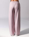 Russell Athletic Australia Women's Manhattan R Logo Wide Leg Track Pants- Rosey True Since 1902