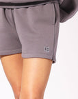 Women's R Logo Shorts - Shadow