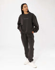 Russell Athletic Australia Women's R Tech Leisure Cuff Trackpant - Dark Grey True Since 1902
