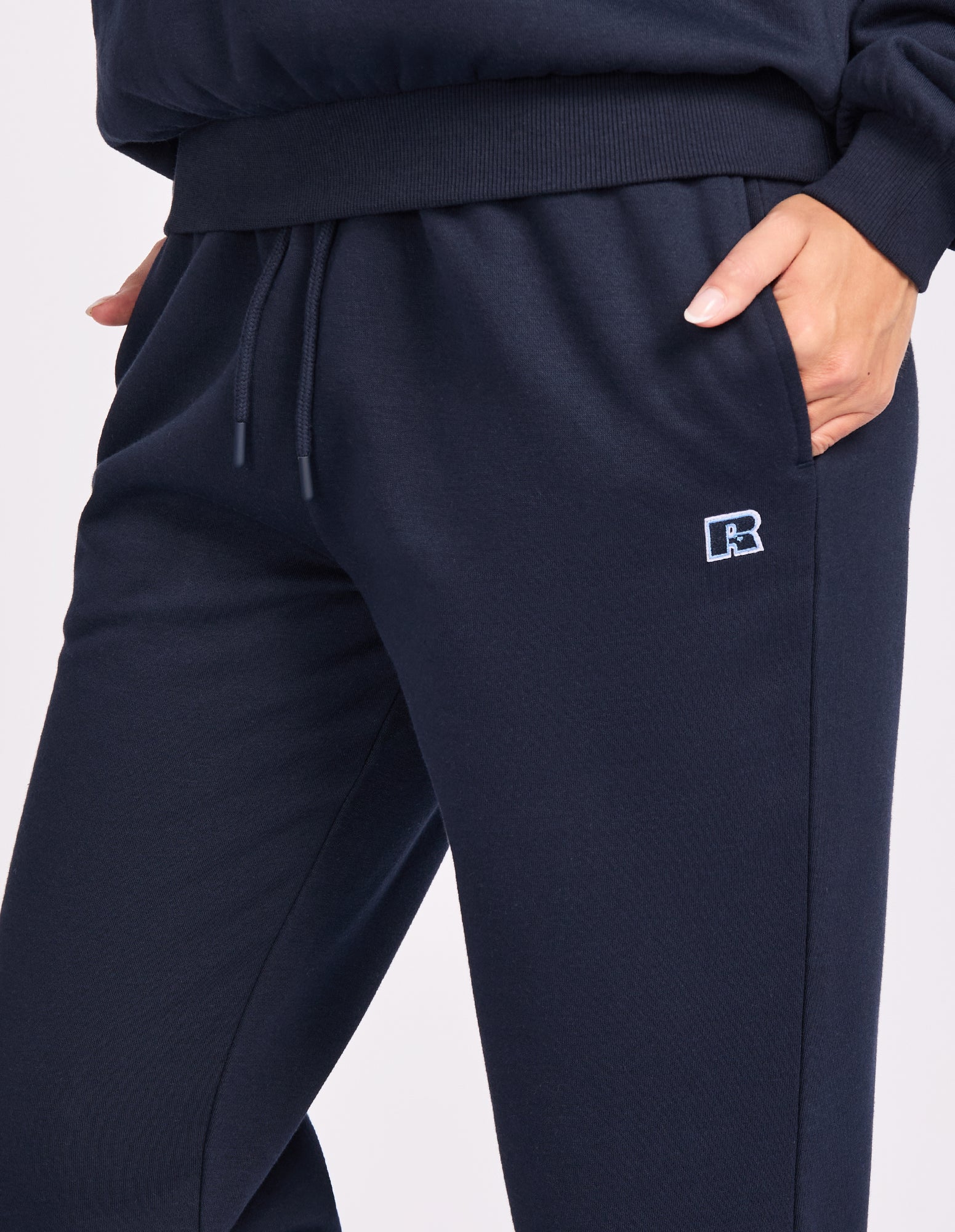 R Logo Womens Track Pants - Michigan Navy