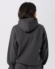 Russell Athletic Australia Womens Arch Logo Hoodie - Dark Grey True Since 1902