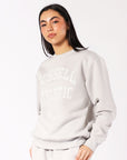 Russell Athletic Australia Women's Arch Logo Crew - Antarctica White True Since 1902