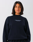 Russell Athletic Australia Womens USA 1902 Mock Neck - Michigan Navy True Since 1902