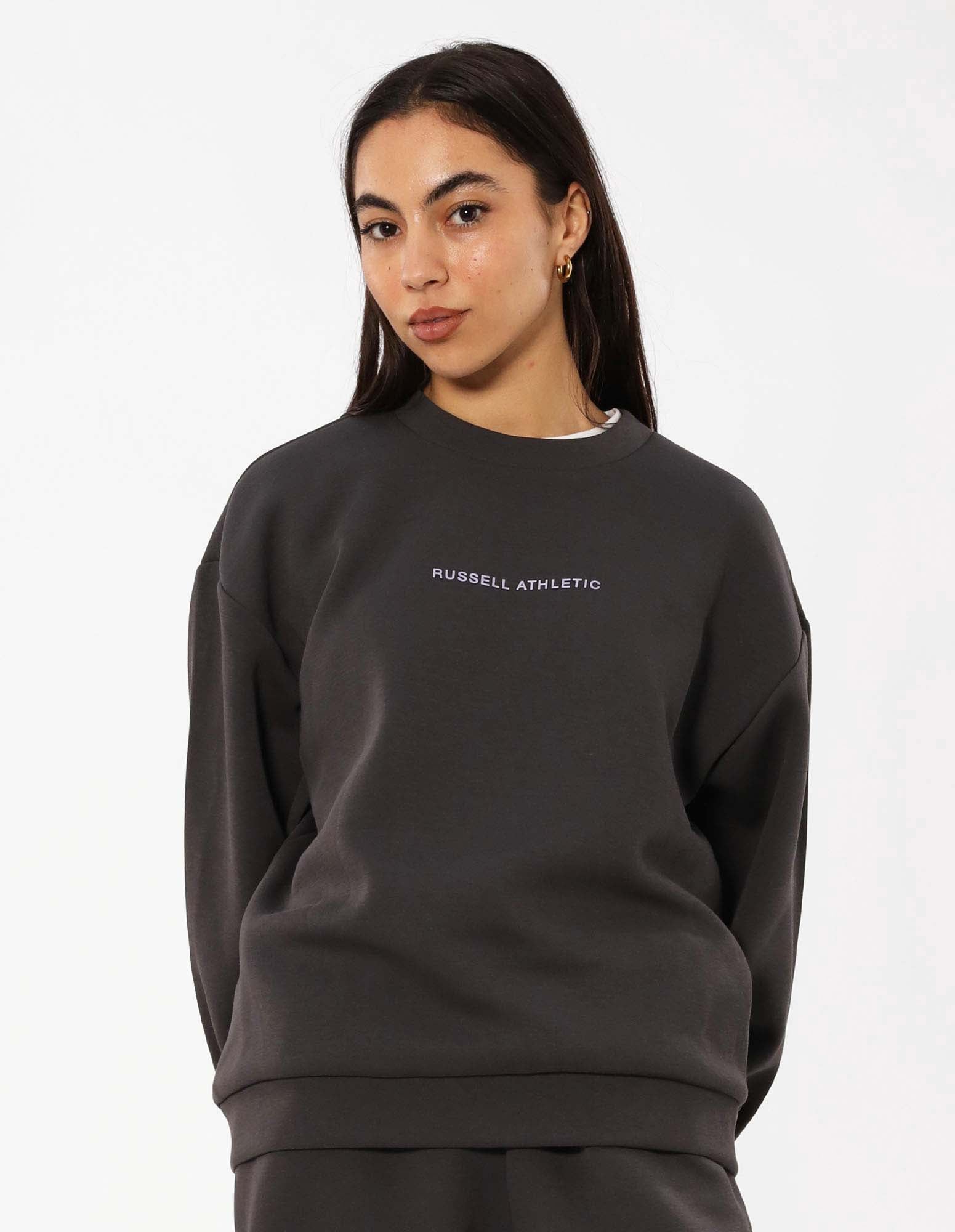 Women's R Tech Leisure Crew - Dark Grey