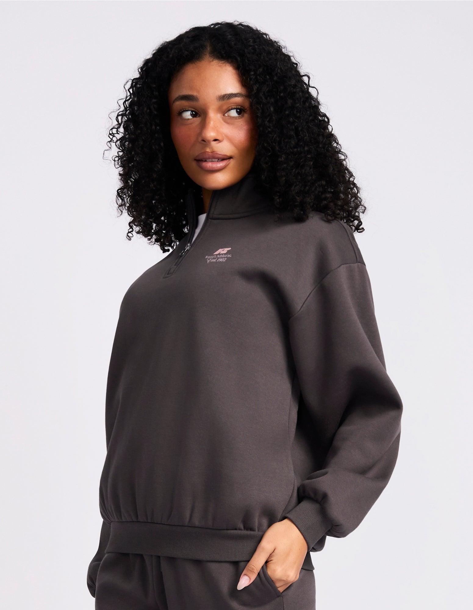 Russell Athletic Australia Maple Women's Quarter Zip True Since 1902