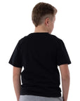 Russell Athletic Australia Kid's Arch Heritage Unisex Youth T-Shirt - Black True Since 1902