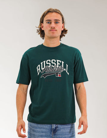 Arch Baseball Oversized Men's Tee - Celtic Green