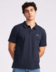 Brooklyn Pique Men's Polo - Michigan Navy