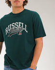 Arch Baseball Oversized Men's Tee - Celtic Green