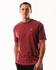 Russell Athletic Australia Men's R Logo Slouch Tee - Burnt Russet True Since 1902